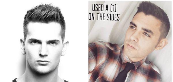 Got another hair cut/fade. John the barber used a 1 trimmer on my sides and back and looks great. I love it. He did a fantastic job. :)