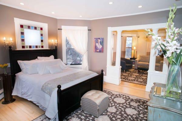 Master Bedroom. Sleeps up to three.