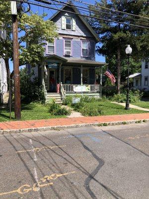 The front of the shop