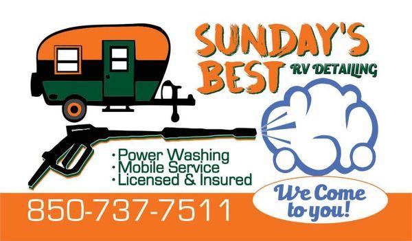 Sunday's Best RV Detailing