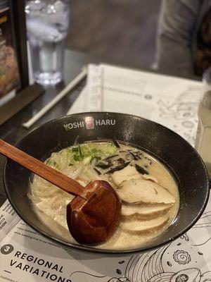 Chicken ramen surprisingly good.