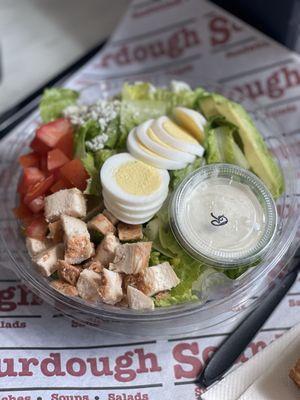 Cobb salad modified (no bacon)