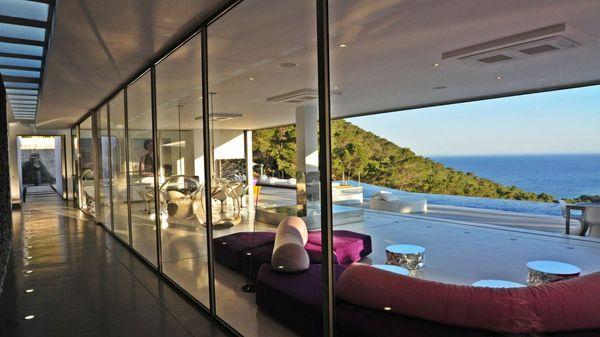 Villa Izzy, Cala Jondal, Ibiza, Spain. Only available through LVH Global.
