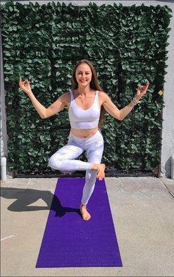 Develop your poise with yoga!