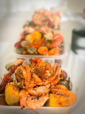 Can't never have enough of seafood. Cajun style!!