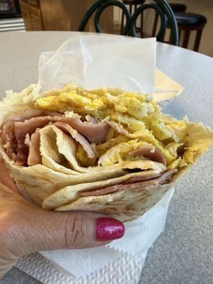 Breakfast burrito