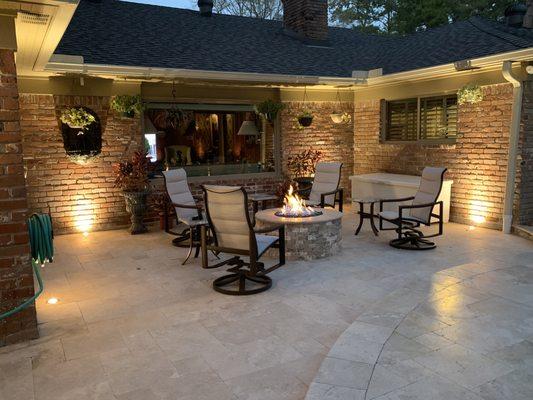 After Patio in Memorial Area