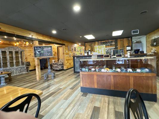 Seating and counters