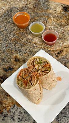 Carne Asado Burrito (chicken and guacamole). It was excellent!