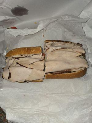 The sub looks good.But because of what i've seen, i'm afraid to eat it