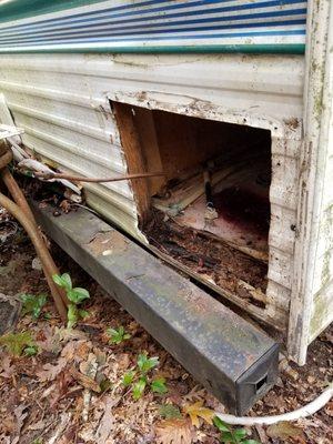 Left it WIDE OPEN! Unbelievable!