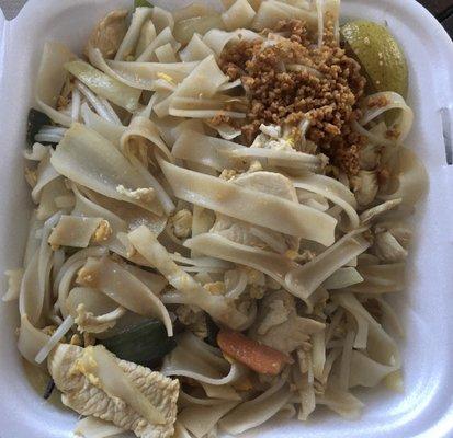 Pad Thai. At least that is what it's supposed to be.