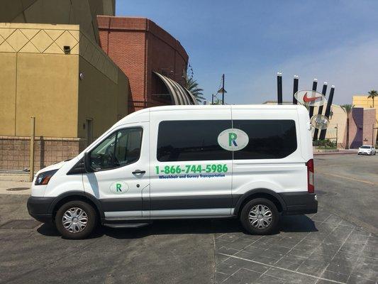 We even take customers to our local mall for some shopping and eating!!!!