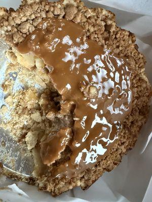 Salted Apple Caramel Pie