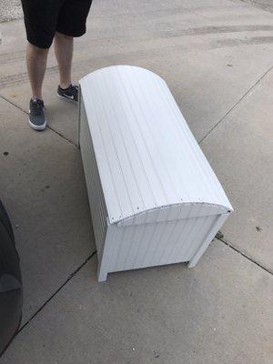 Purchased this painted beauty