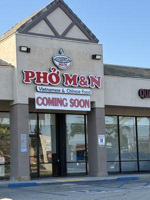 Coming soon , across the parking lot of Walmart