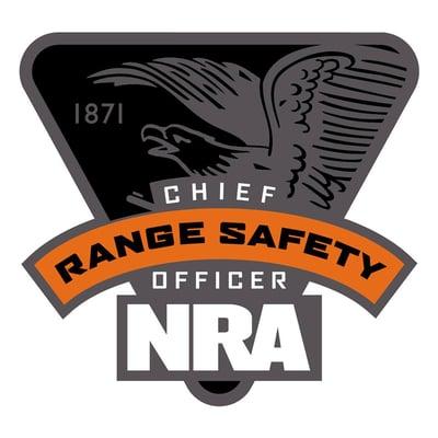 Our courses are taught by a certified Chief Range Safety Officer - the highest safety qualification possible to achieve.