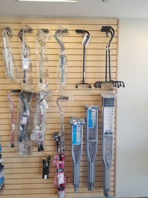 ALL TYPES OF CANES AND CRUTCHES