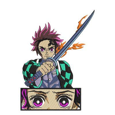 Colorful and detailed anime embroidery designs that bring your favorite characters to life with vibrant threads and stunning precision.