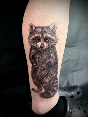 raccoon tattoo