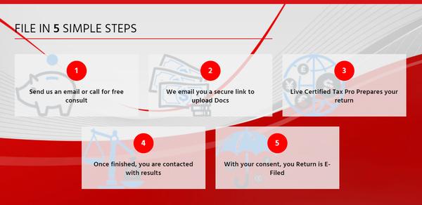 Remote Tax Filing Service