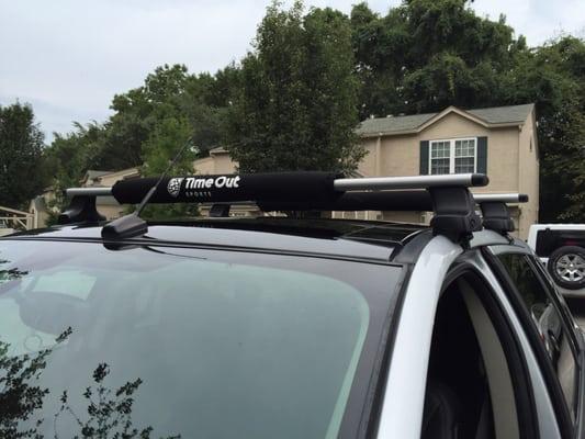 New roof rack and pads!