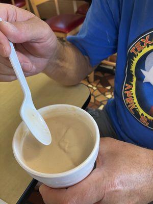 Reese's milkshake!  STOP  for this!!