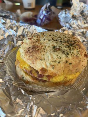 Breakfast Biscuit Sandwich Bacon & Cheddar