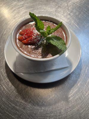 Chocolate Panna Cotta. .