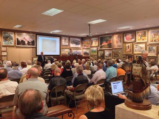 Live art auction 8-16-14