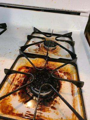 Before picture on a home move out....