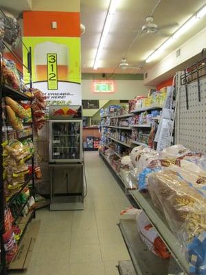 aisles of food