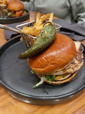 House Made Turkey Burger