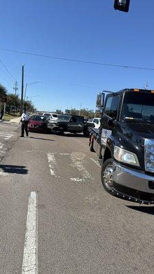 Here is a picture from the accident scene.