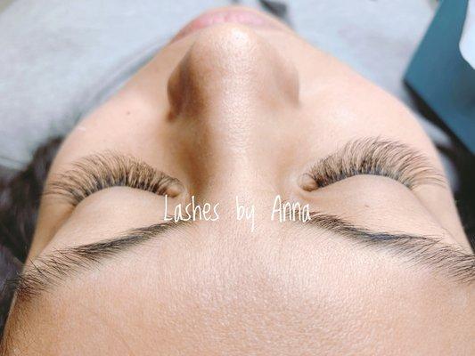 Volume lashes