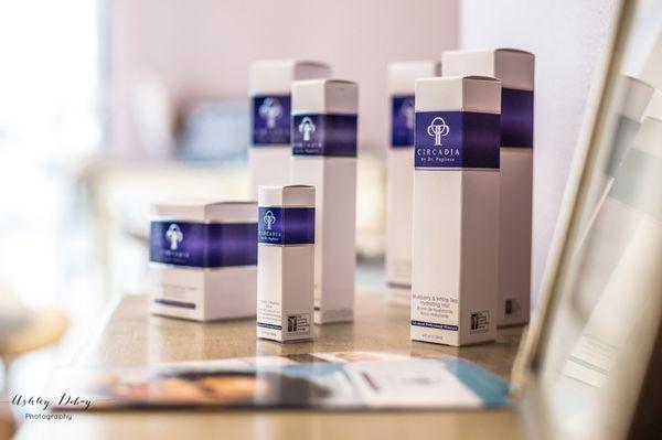 Circadia is a Medical Grade Peptide Rich Skin Care Line.  It has the ability to change the integrity of your skin in 6 wks w/contestant use!