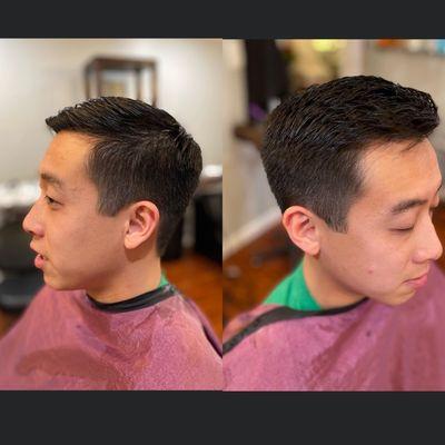 Fresh cut. I pay high attention to the detail work