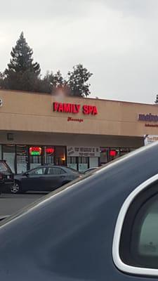 Right next to DD's Discounts on Sonoma and Redwood, tucked away in the corner of the strip mall