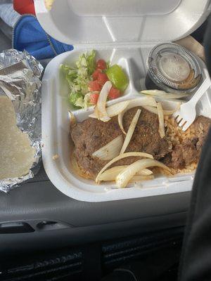 Steak taco