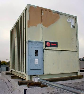 Trane cond. on Church Westminster ca.