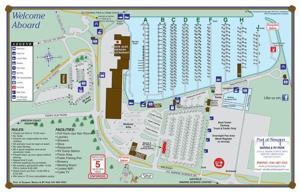 RV Park map