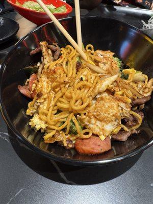 Create your own Mongolian bowl