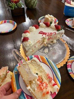 Strawberry shortcake...