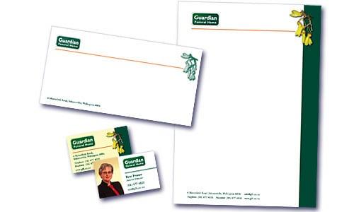 Letterheads, Envelopes and Business Cards