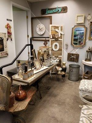 Repurposed items for sale..