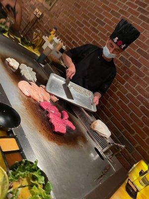 Flame Hibachi