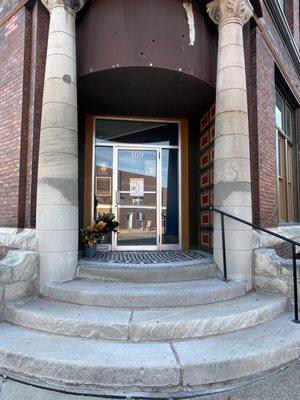 Massage therapy front entrance