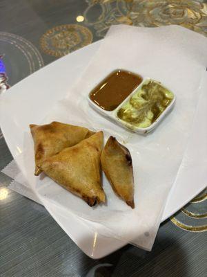 Chicken samosas