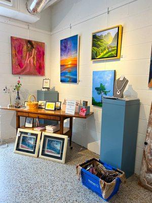 Carol Mackey Andrulevich art at CityArts Cooperative Gallery