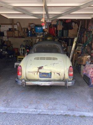 1973 VW Karman
Ghia; Running still,
(Thanks Bill!)